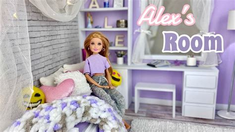 barbie doll bed room set|delightful dolls diy bedroom.